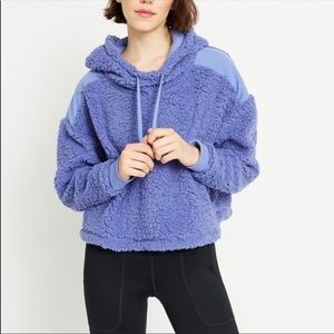 Zella Sherpa hooded sweatshirt
